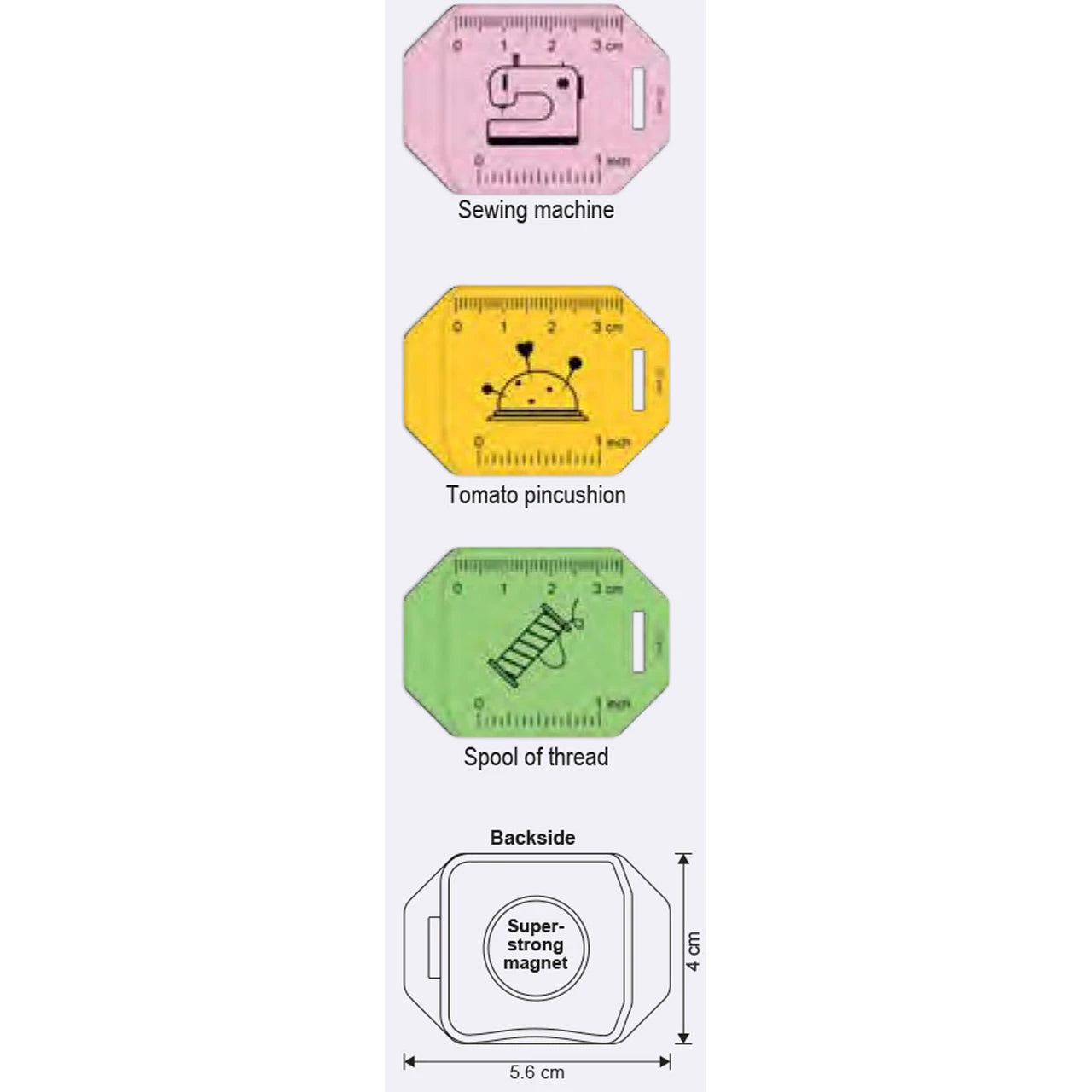 Magnetic Seam Guide: Choice of Color