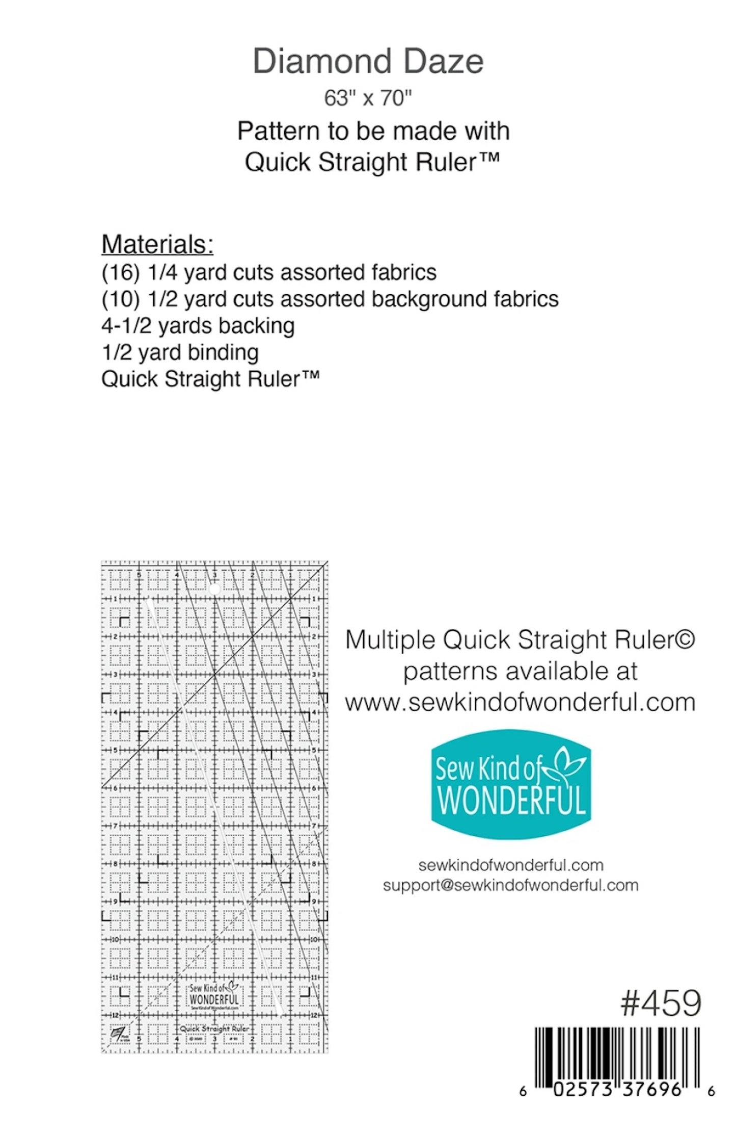 Diamond Daze- QSR Pattern