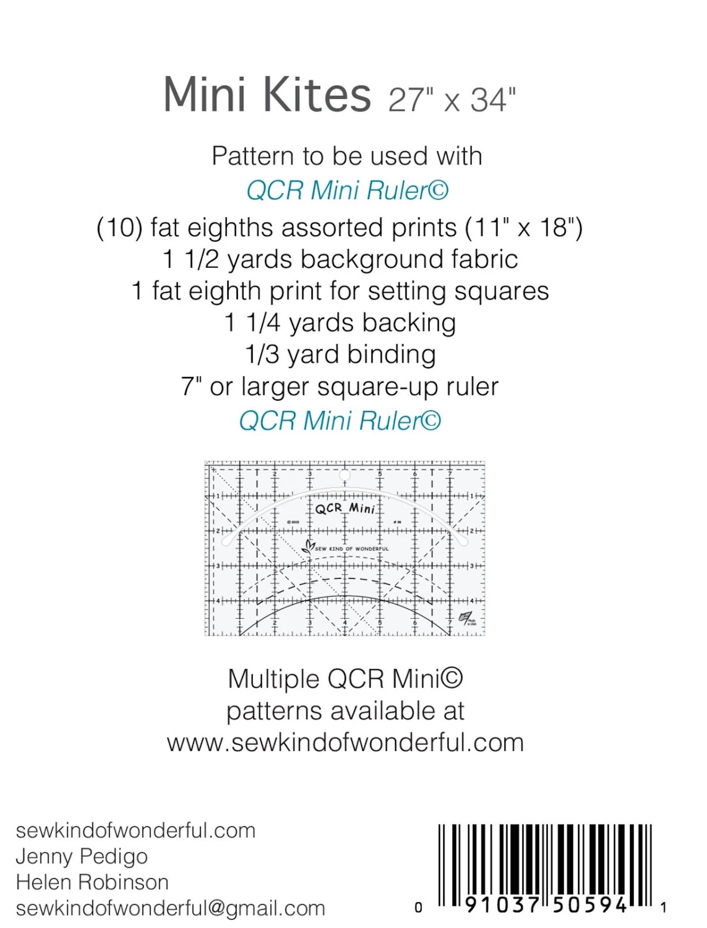 Mini Kites Quilt Pattern