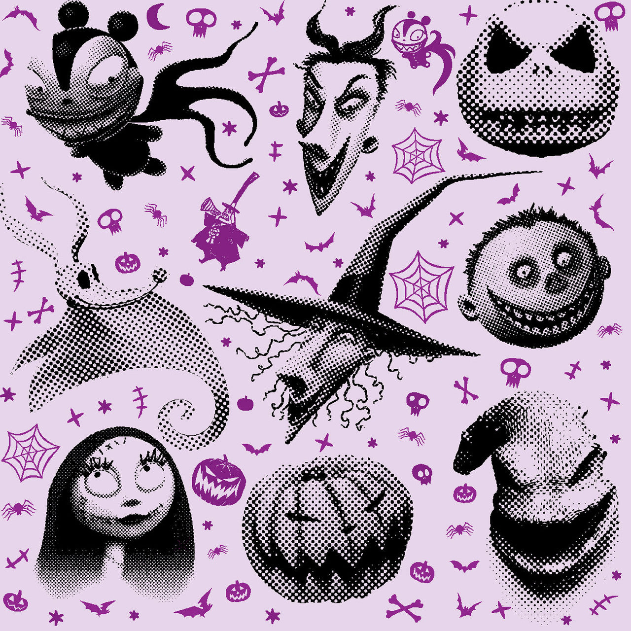 Nightmare Before Christmas- Character Pack: Sold by the 1/2 yard
