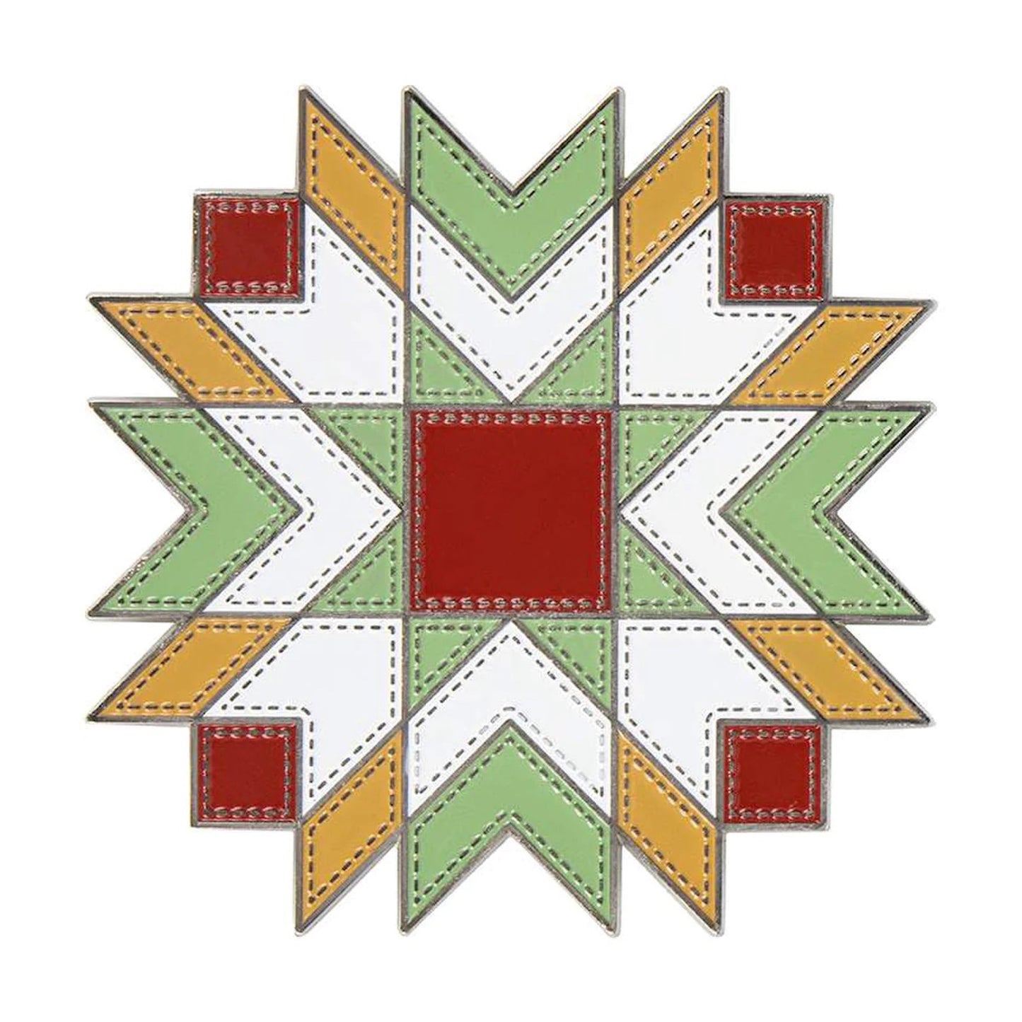 Gingham Star Magnetic Needle Minder