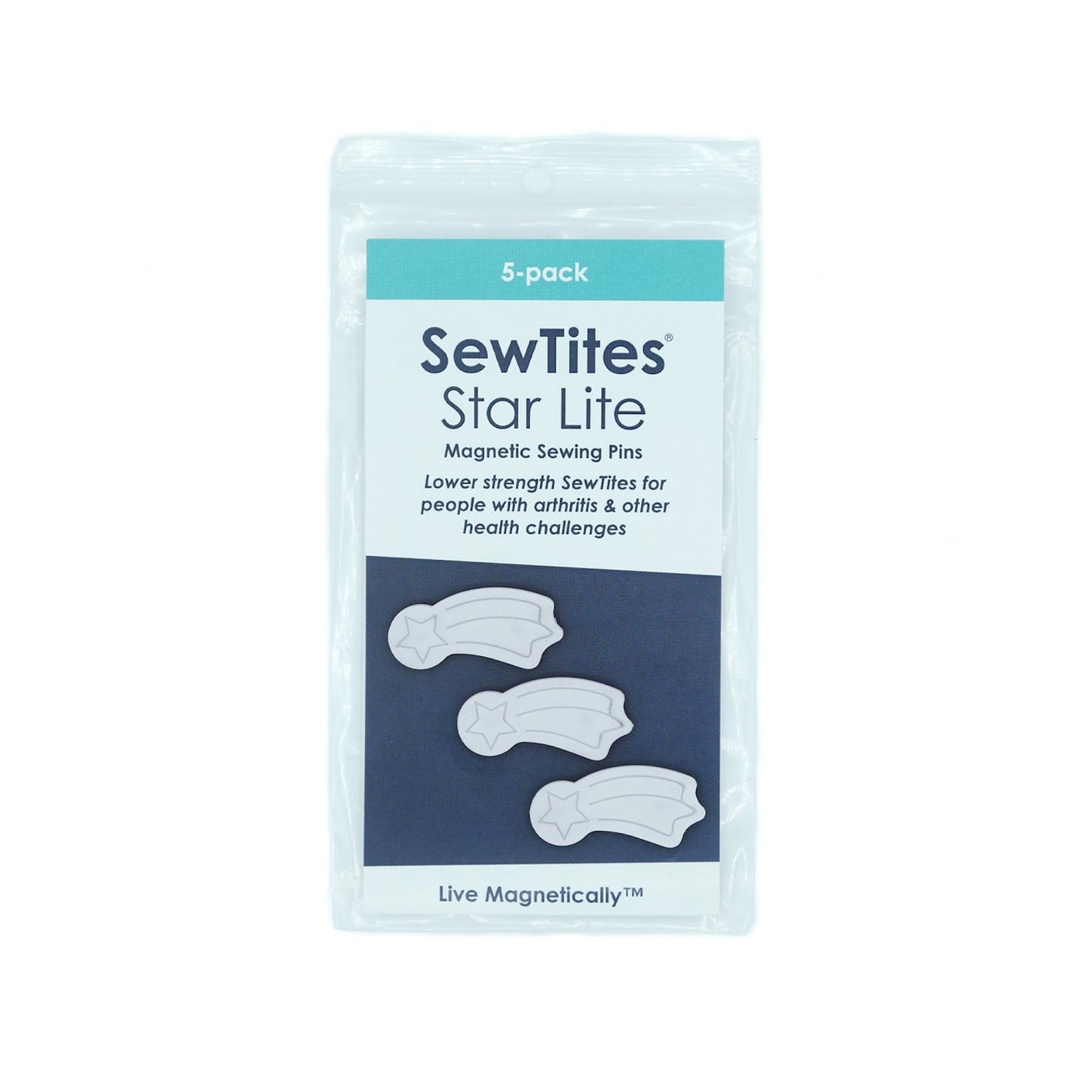 SewTites Star Lite- Magnetic Pins 5 Pack