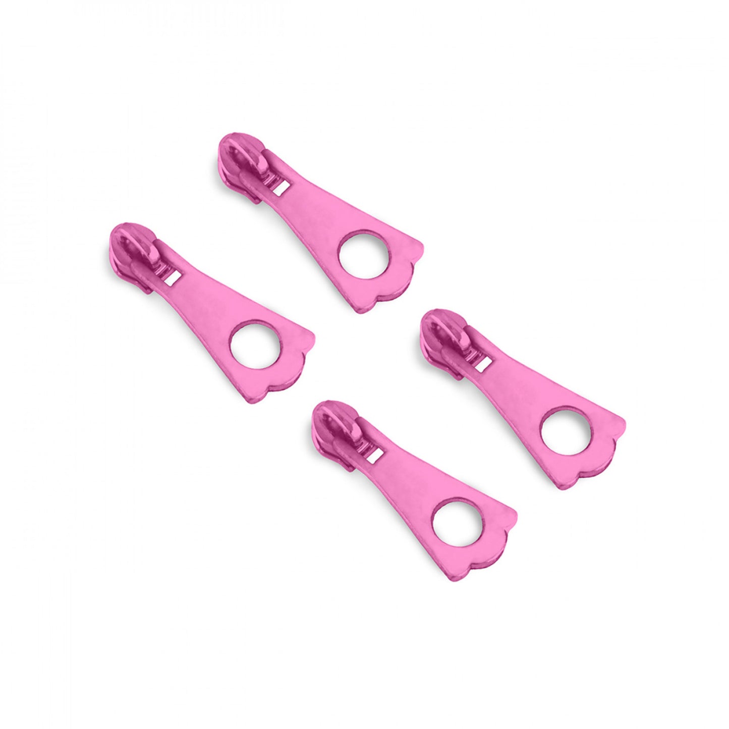 Four- Tula Pink #5 XL Zipper Pulls