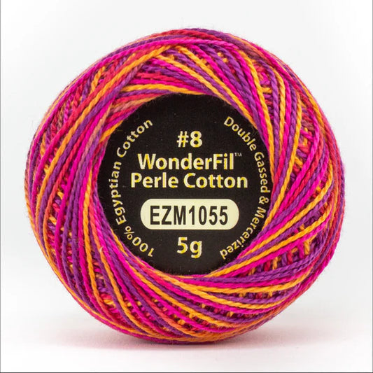Wonderfil Eleganza Thread- EZM1055 Ball Pit: Variegated