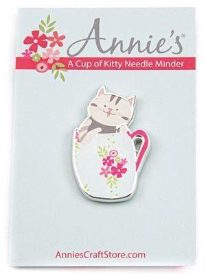 Annie's A Cup of Kitty Needle Minder