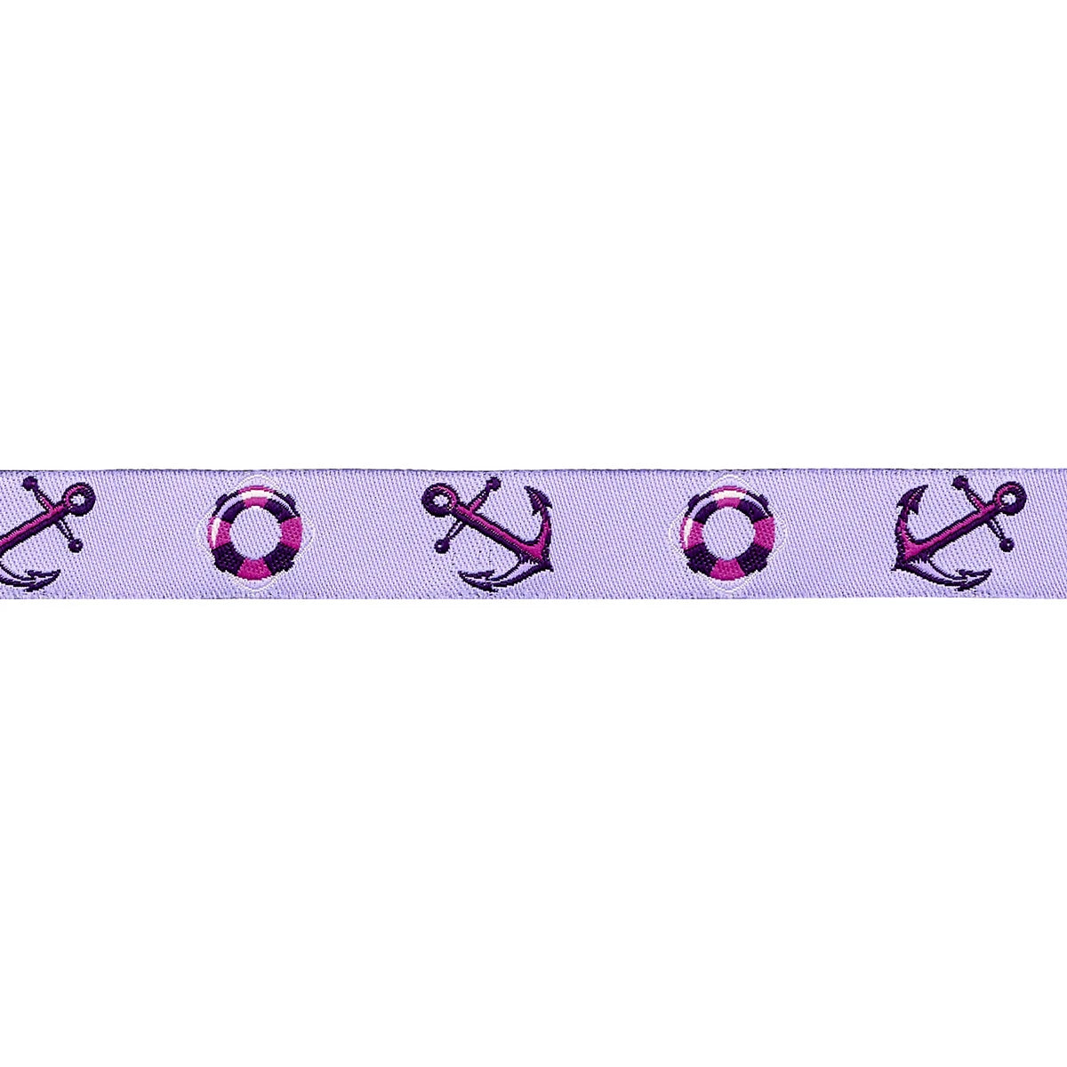 Floaties and Sinkies- Ultraviolet 5/8" Ribbon: Sold By the Yard
