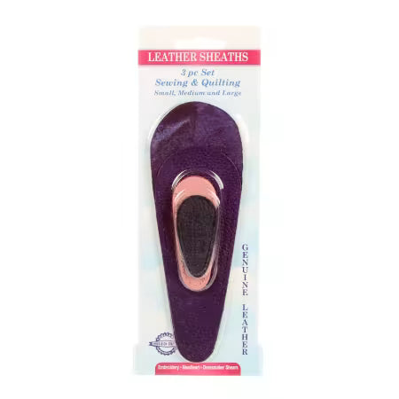 Leather Scissor Protector Sheaths: 3 pc