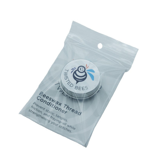 Twisted Bees- Beeswax Thread Conditioner Tin