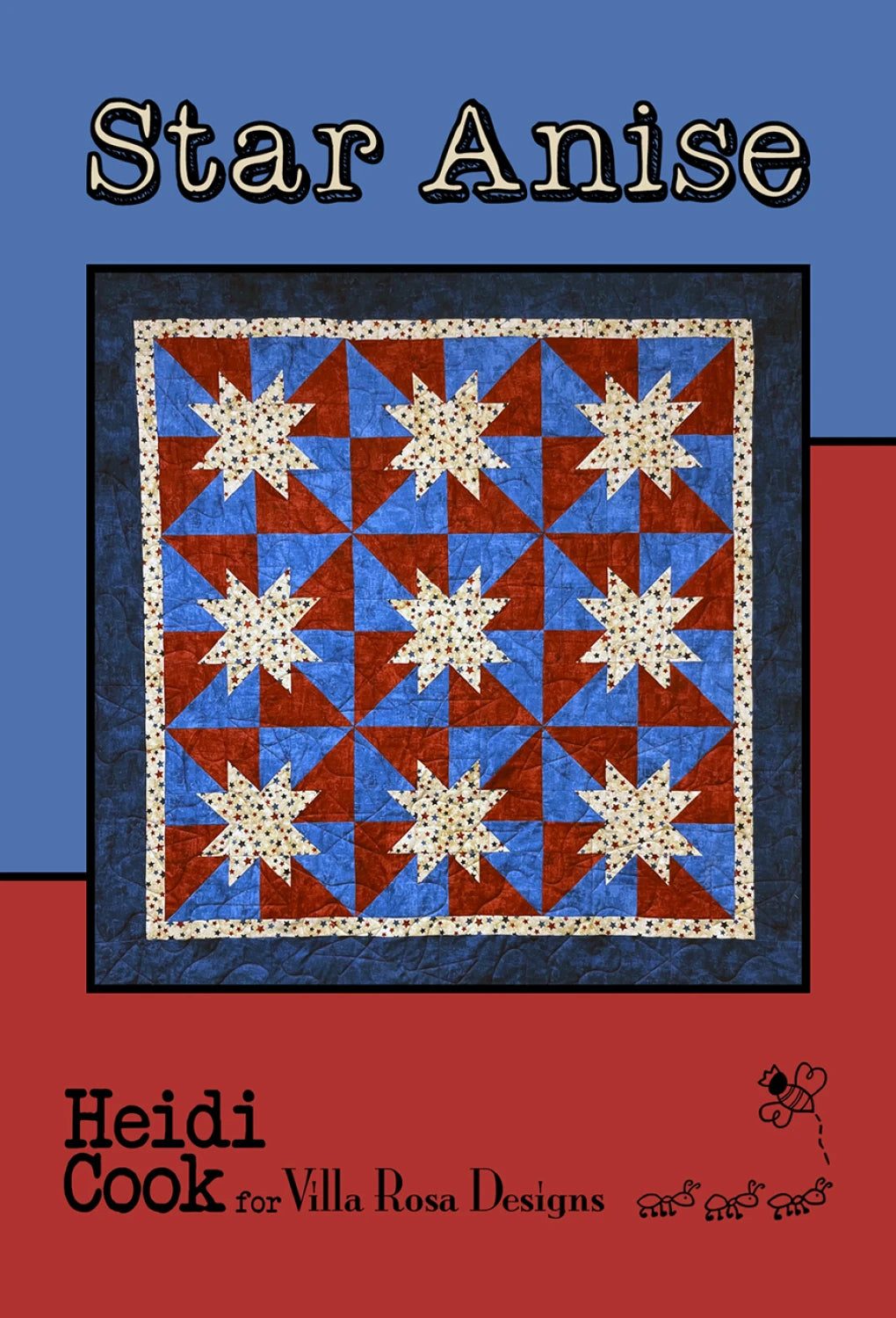 Star Anise Quilt Pattern (Cardstock)