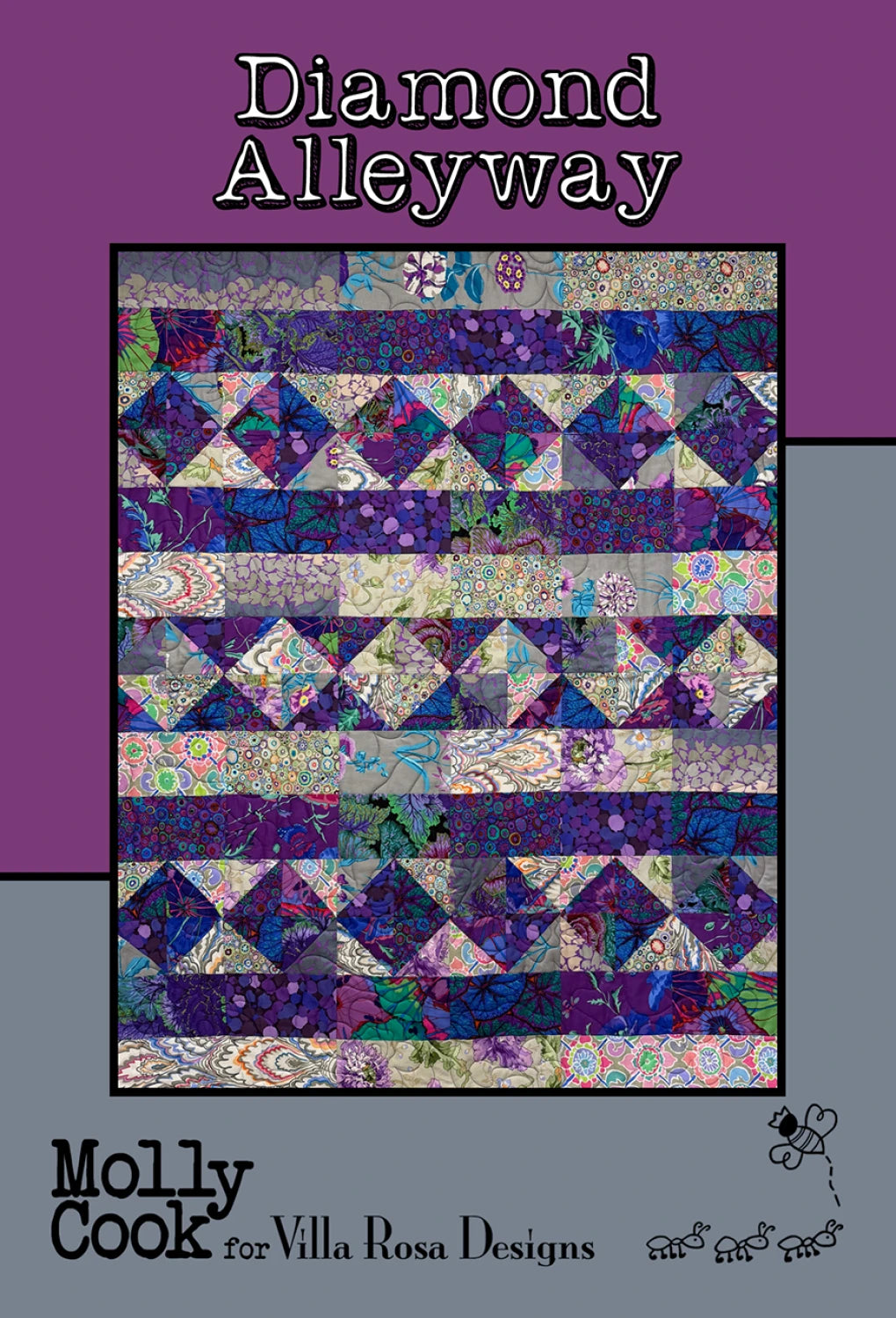 Diamond Alleyway Quilt Pattern (Cardstock