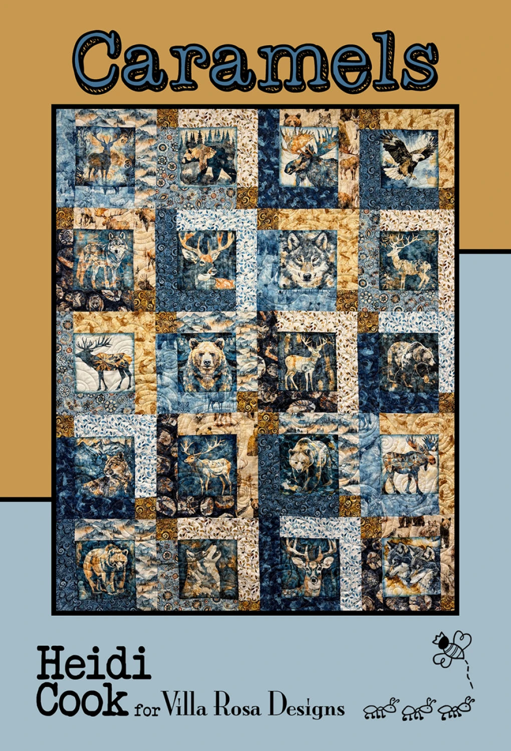 Caramels Quilt Pattern (Cardstock)