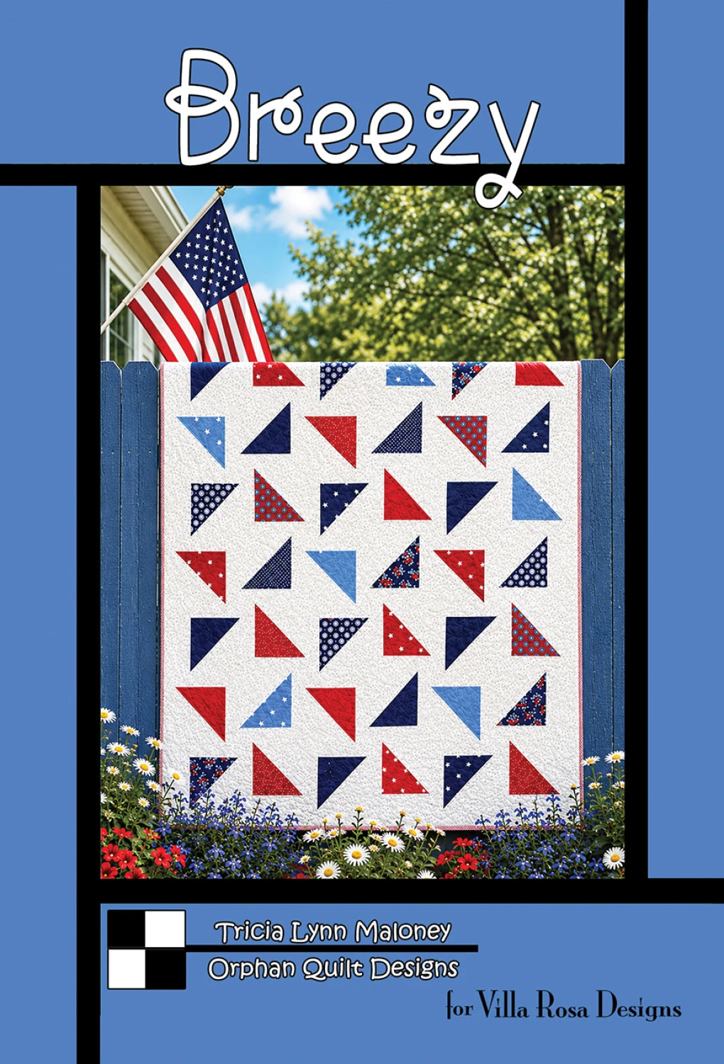 Breezy Quilt Pattern(Cardstock)