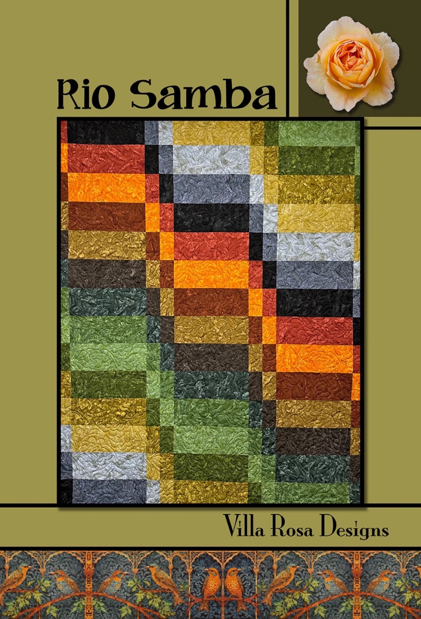 Rio Samba Quilt Pattern (Cardstock)