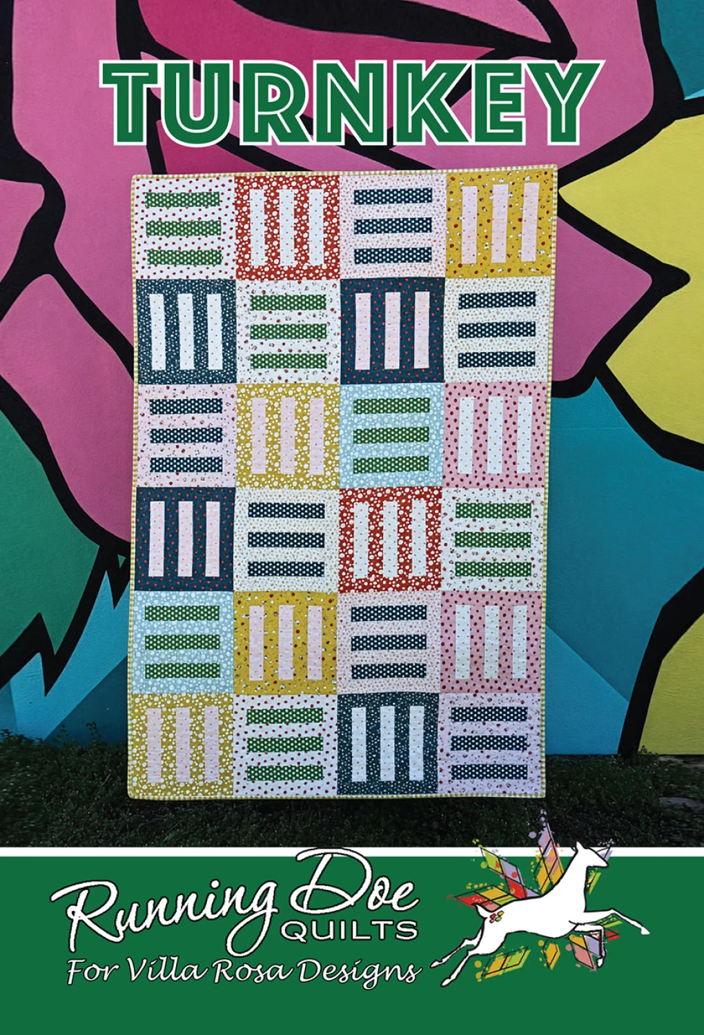 Turnkey Quilt Pattern (Cardstock)