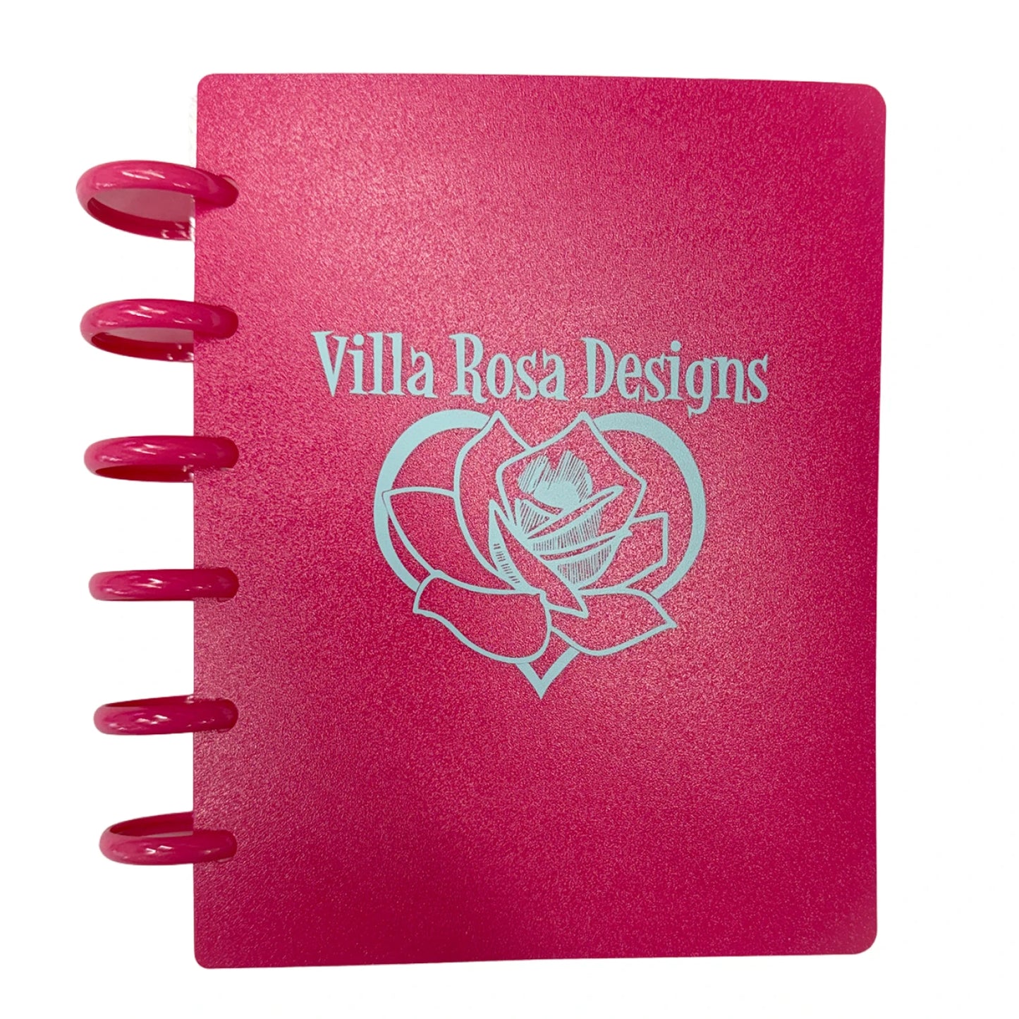 Villa Rosa Designs Pattern Storage Binder: Pink with Logo