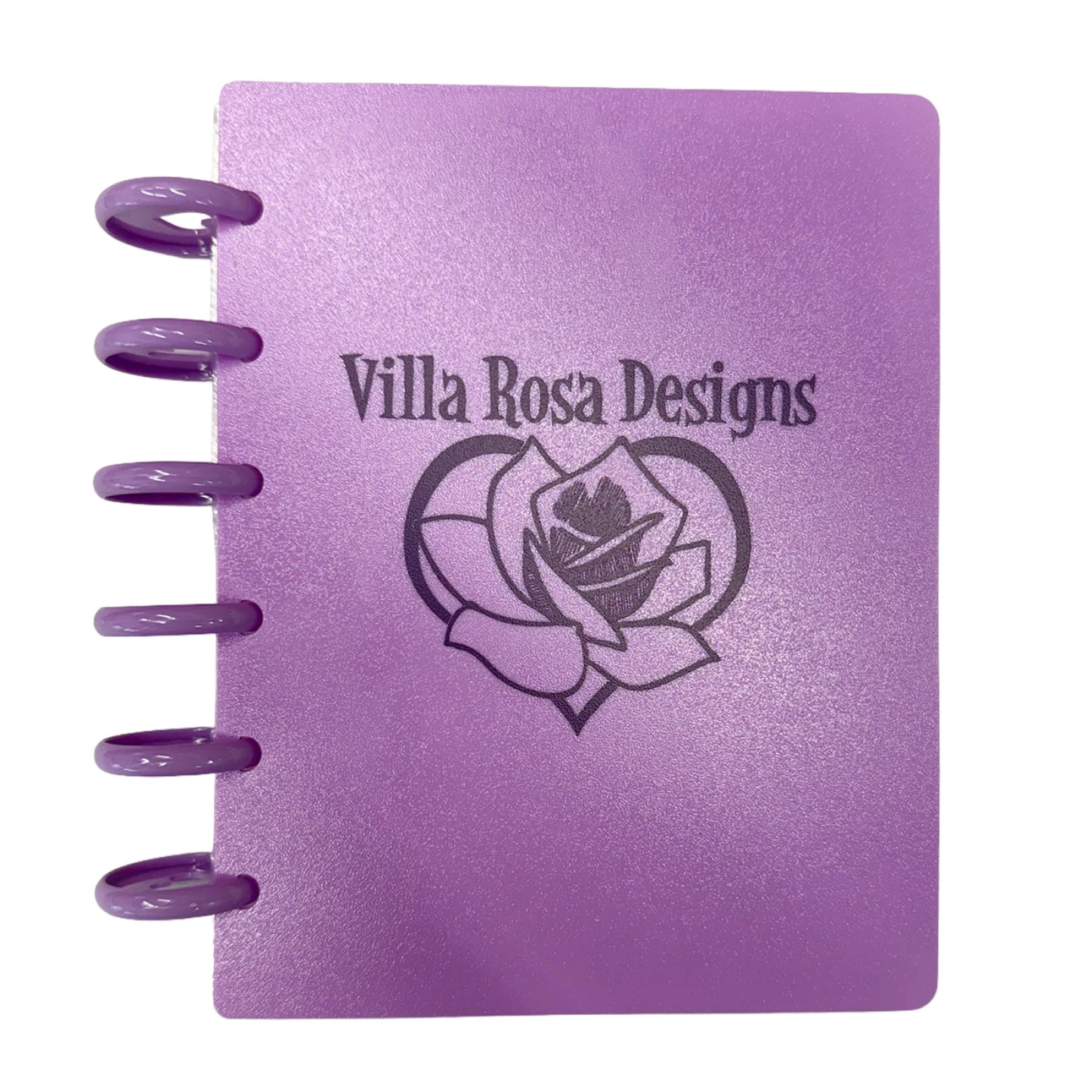 Villa Rosa Designs Pattern Storage Binder: Purple with Logo