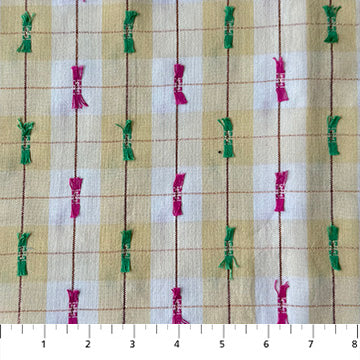 Silver Lining- Shortbread Presents with Rose Gold Metallic: Sold by the 1/2 yard