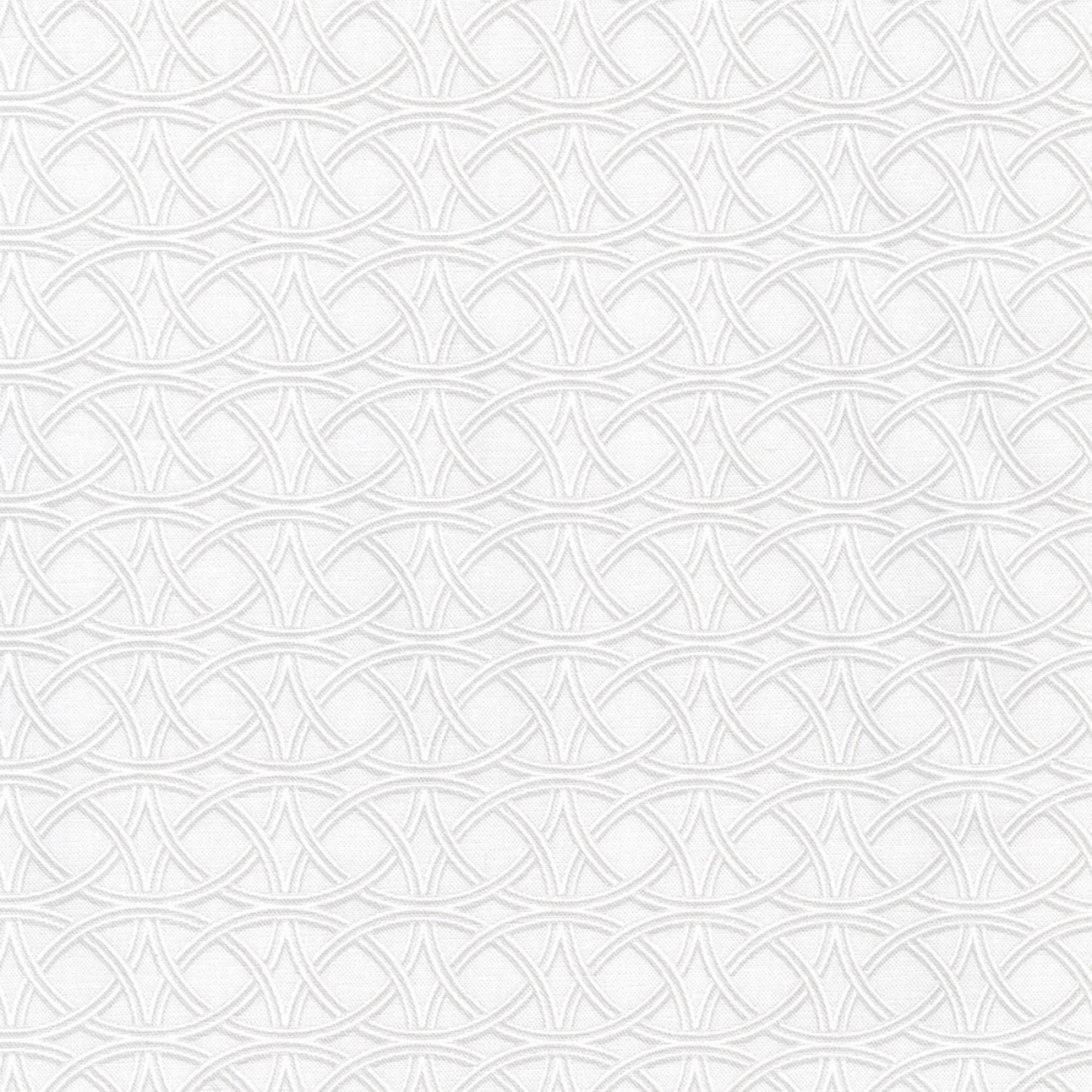 Wishwell Alabaster- Winter Circles: Sold by the 1/2 yard.