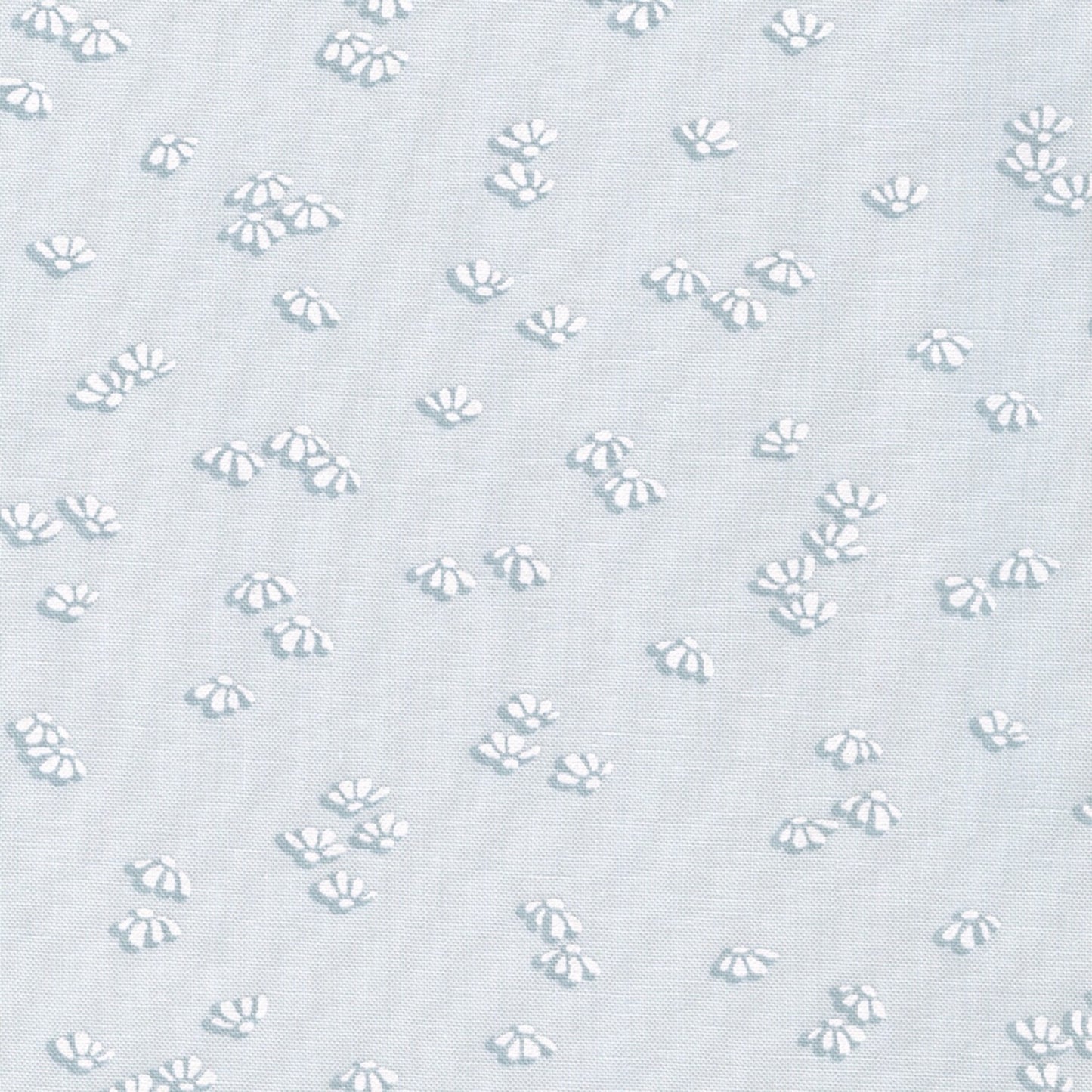 Wishwell Alabaster- Mist Petals: Sold by the 1/2 yard.