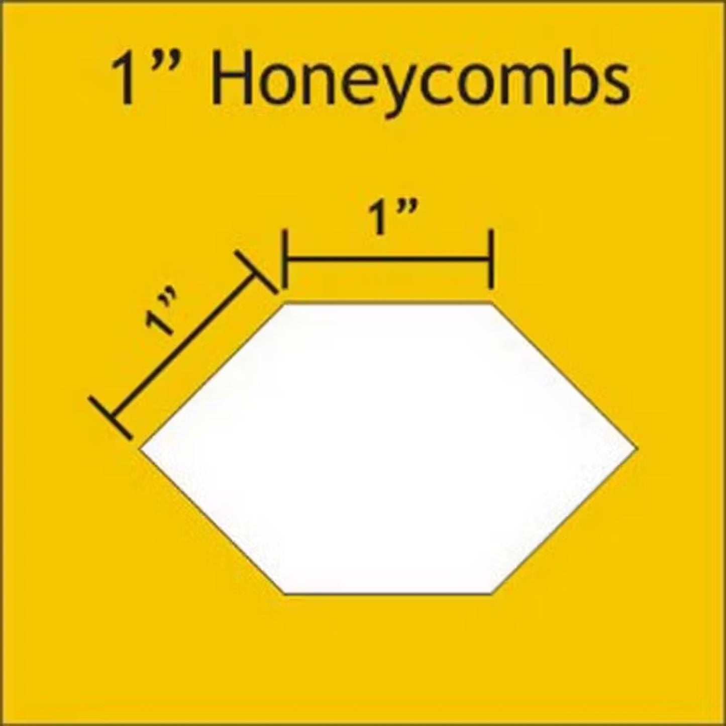 Paper Pieces- 1" Honeycombs, Bulk Pack 1200 Pieces