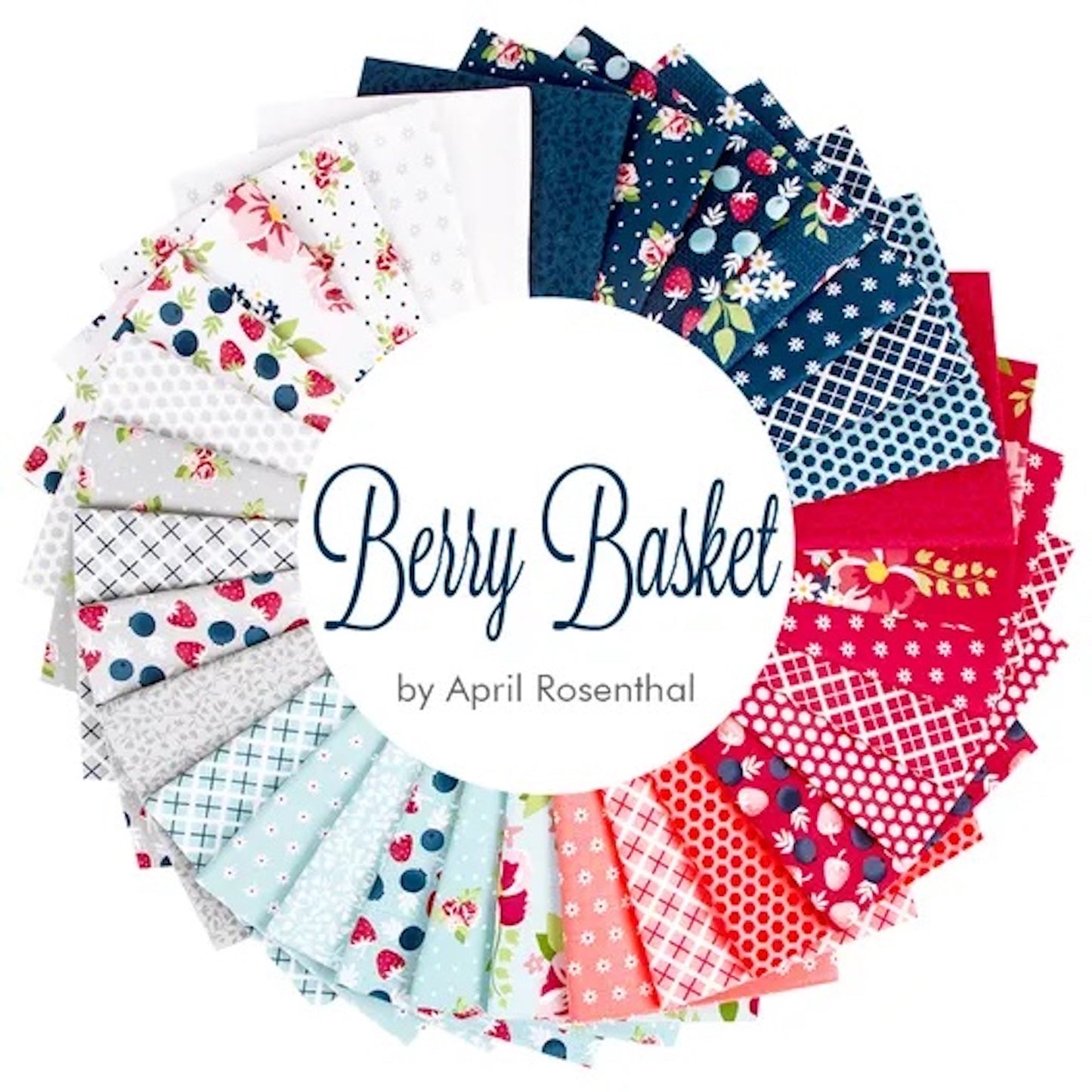 Berry Basket Fat Quarter Bundle 32Pc