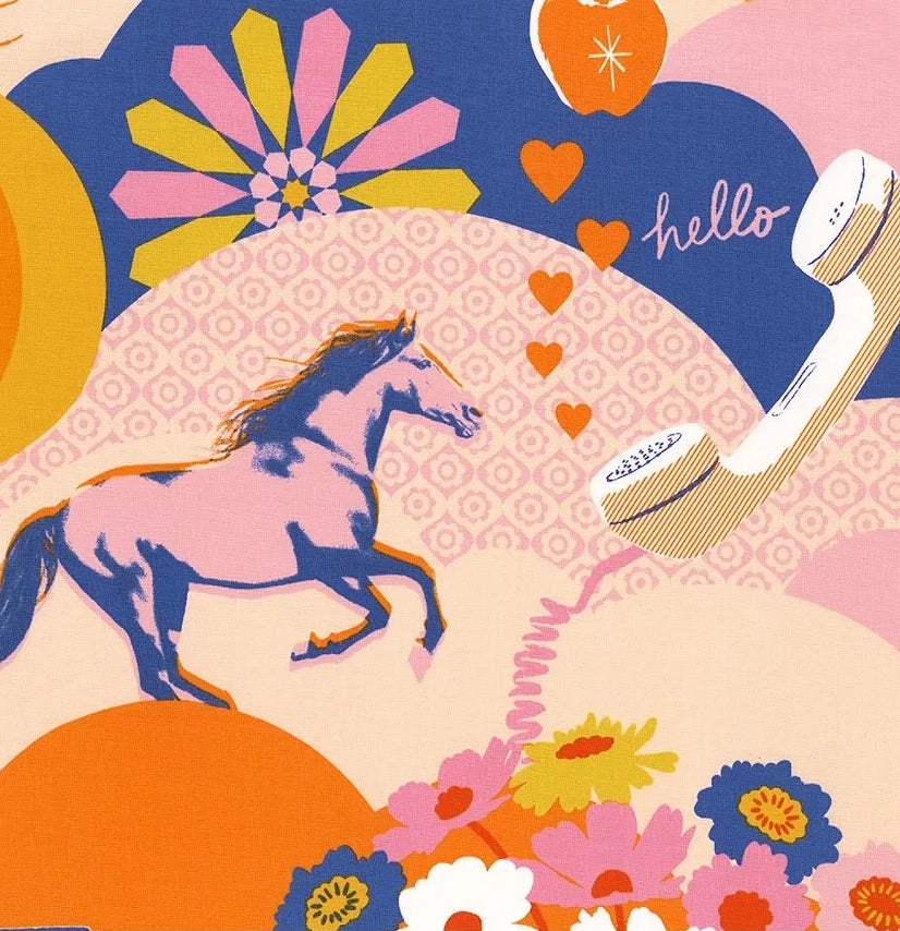 Best Day Ever- Posy Main: Sold by the 1/2 Yard