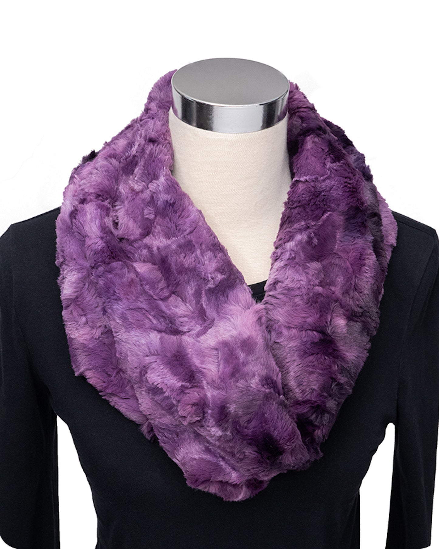 Infinity Scarf Cuddle Kit- Galaxy Plum