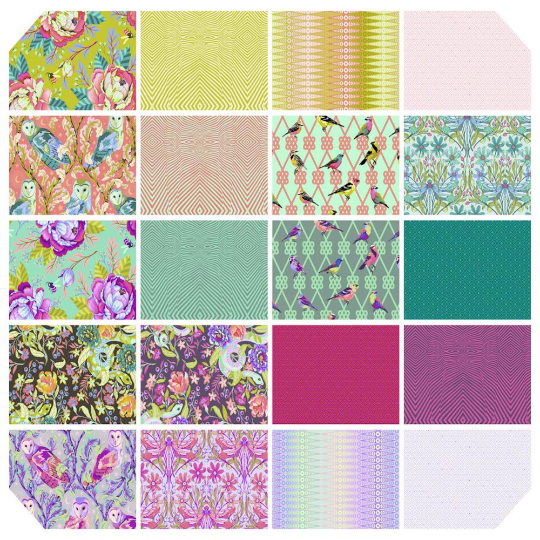 Moon Garden 10" Charm Pack 42PC By Tula Pink