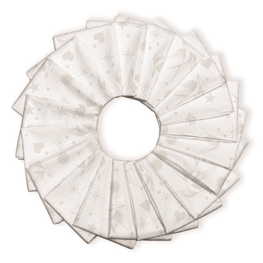 Fairy Flakes 10" Charm- Paper By Tula Pink