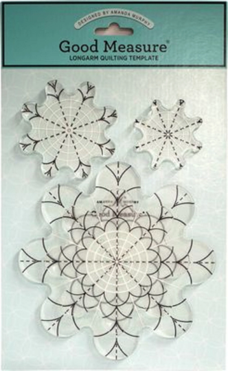 Good Measure- Amanda Murphy Longarm Quilting Template- Every Daisy Set of 4