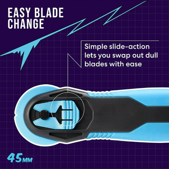 Zoid- 45mm Rotary Cutter- Blue