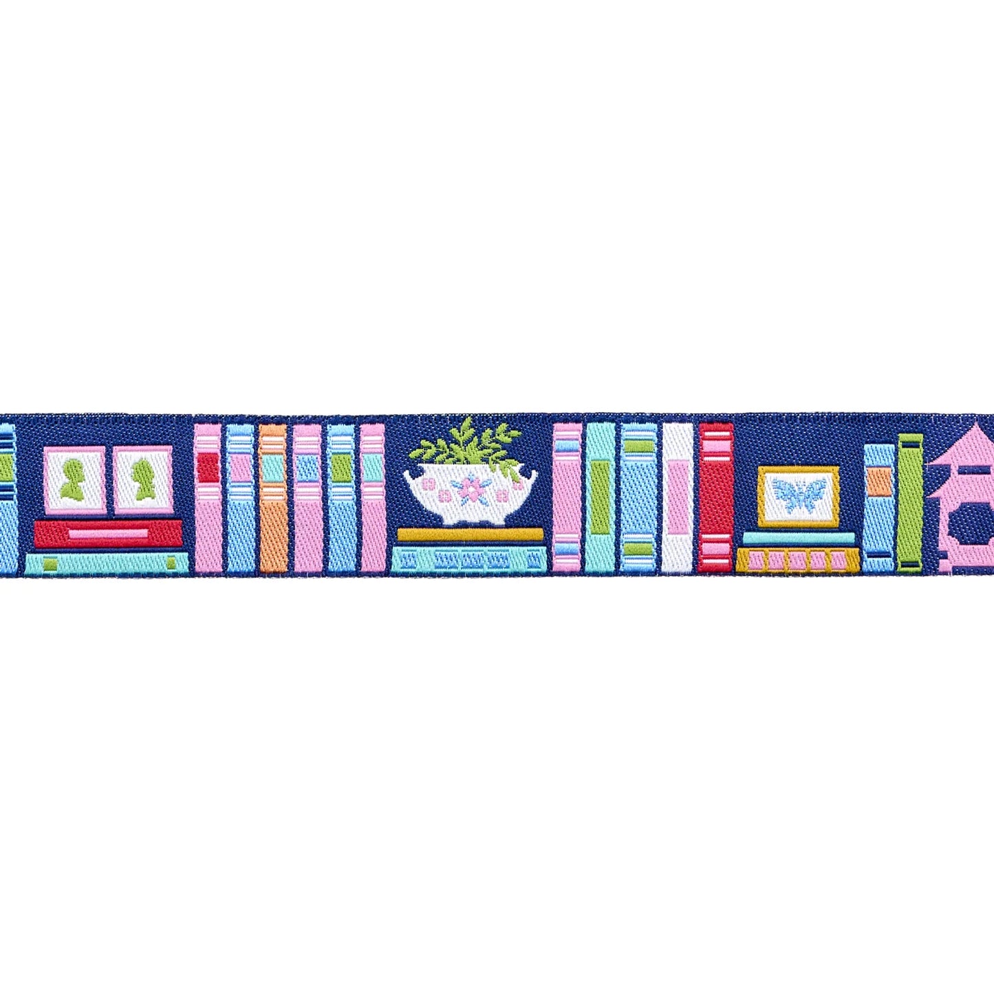 Market Days- Bookshelf Treasures 7/8" Ribbon: Sold By the Yard
