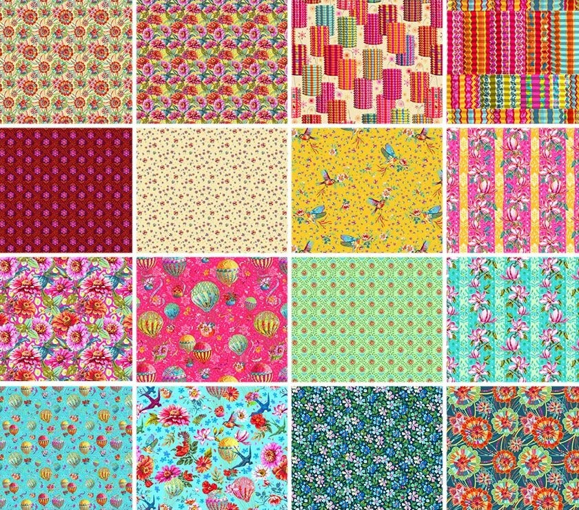 Festival Fat Quarter Bundle: 16pc