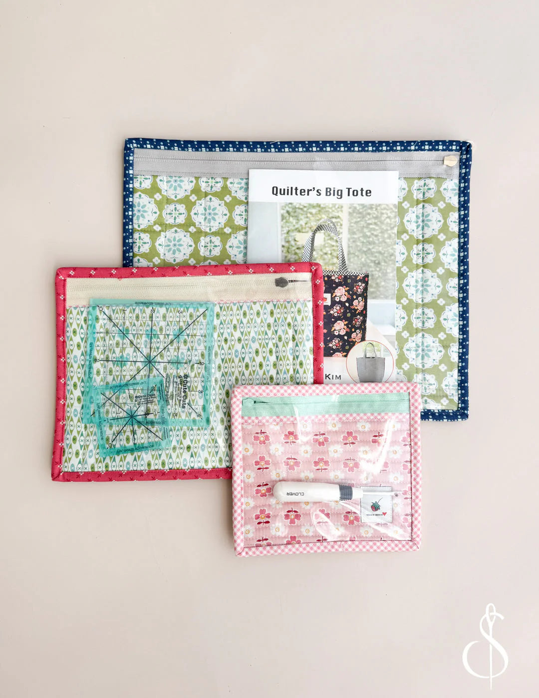 Flatmates Pouch Trio Pattern
