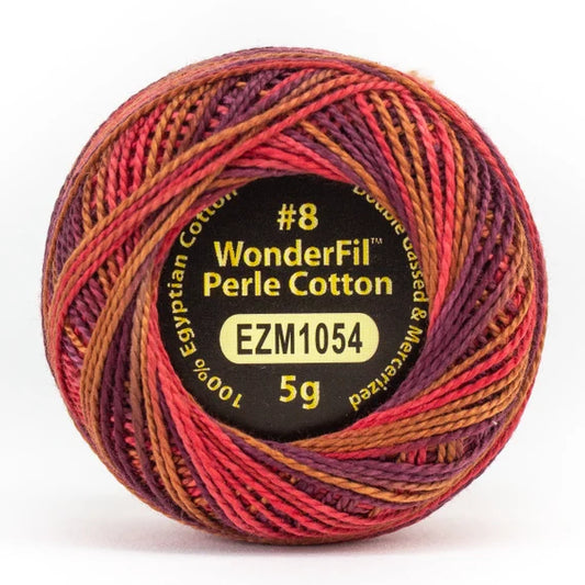Wonderfil Eleganza Thread- EZM1054 Mulled Wine: Variegated