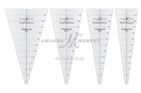 Good Measure- Modern Quilt Studio- Modern Starburst Cutting Templates 4PC