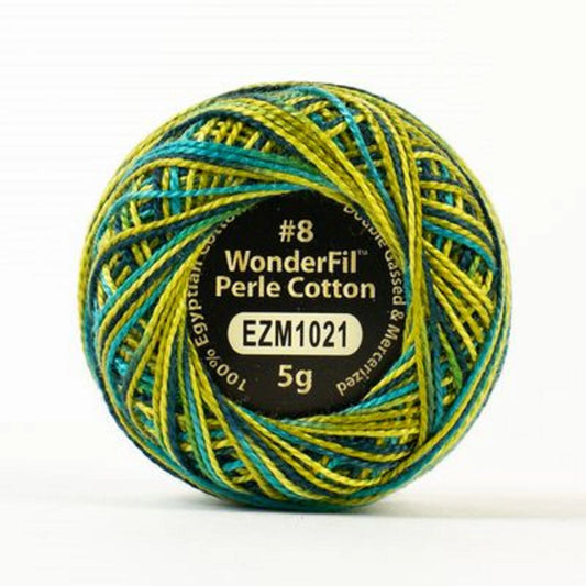 Wonderfil Eleganza Perle Cotton Thread EZM1021 Meditation Variegated