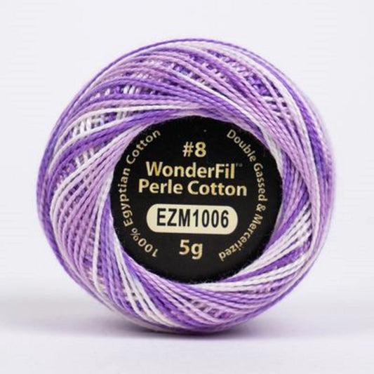 Wonderfil Eleganza Perle Cotton Thread EZM1006 Princess Variegated