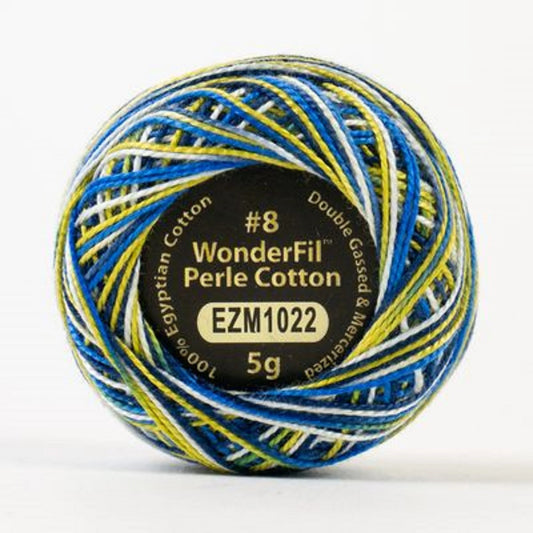 Wonderfil Eleganza Perle Cotton Thread EZM1022 City Lights Variegated