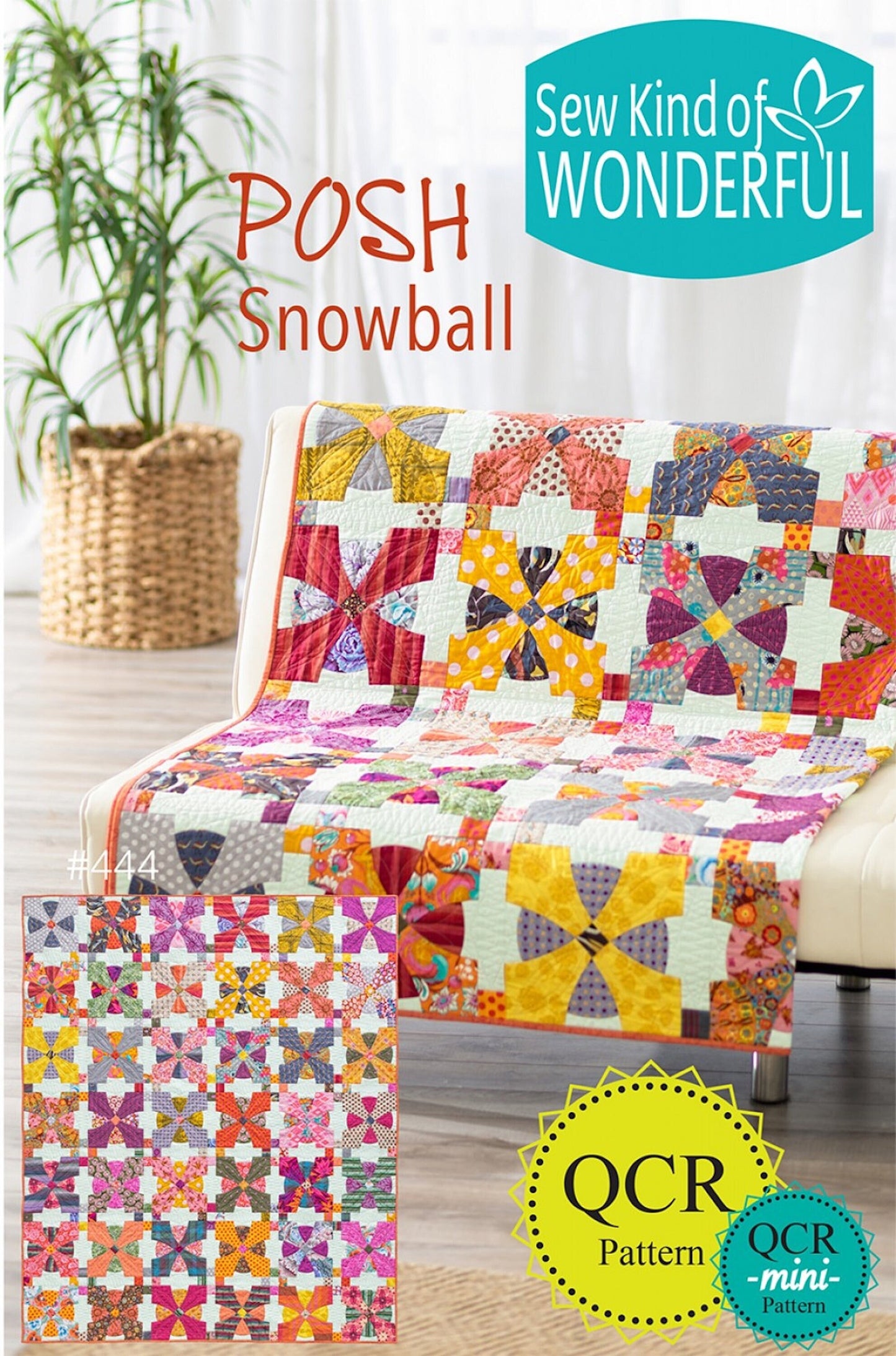 Posh Snowball- QCR Mini Pattern