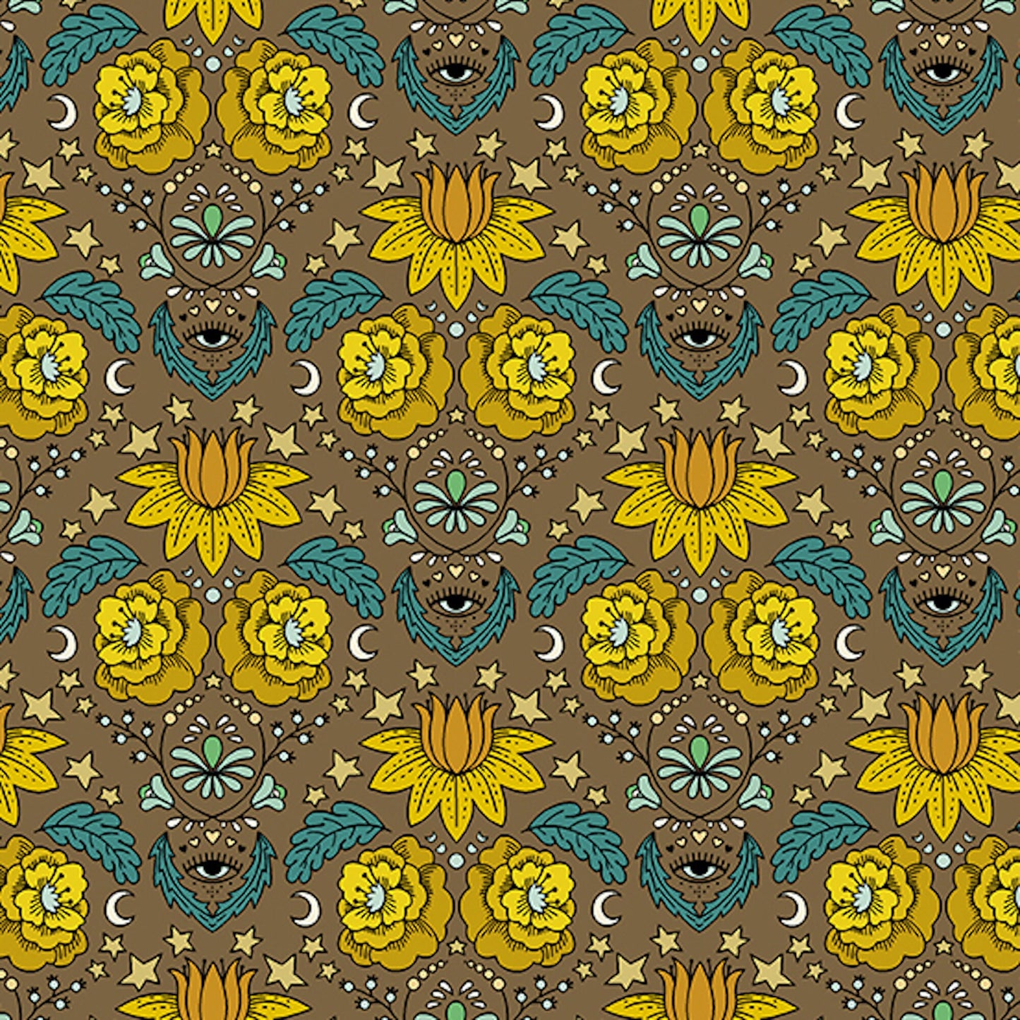 Oracle- Brown Wards: Sold by the 1/2 Yard