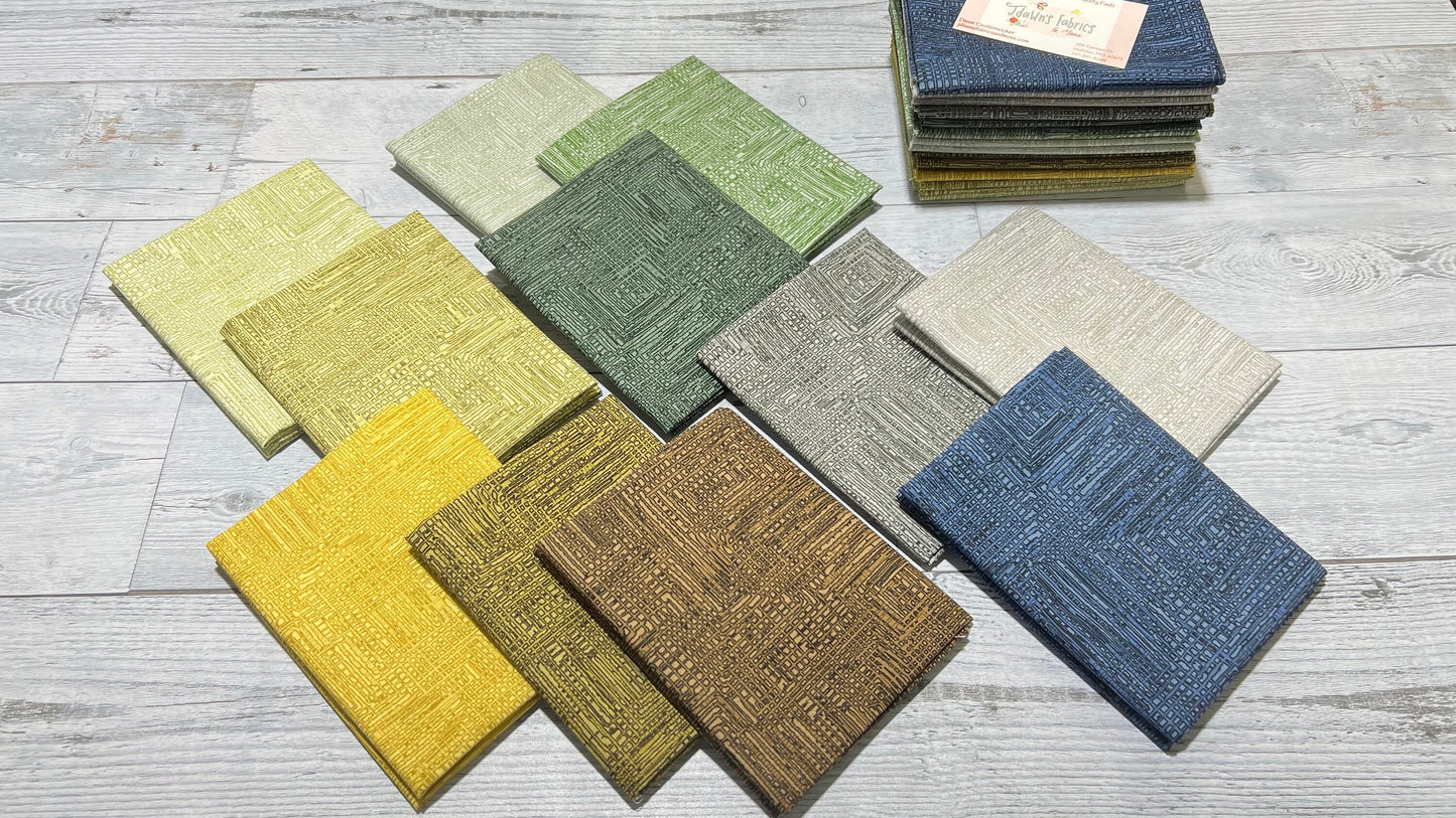 Grass Roots Blender - Shop Assembled Fat Quarter Bundle