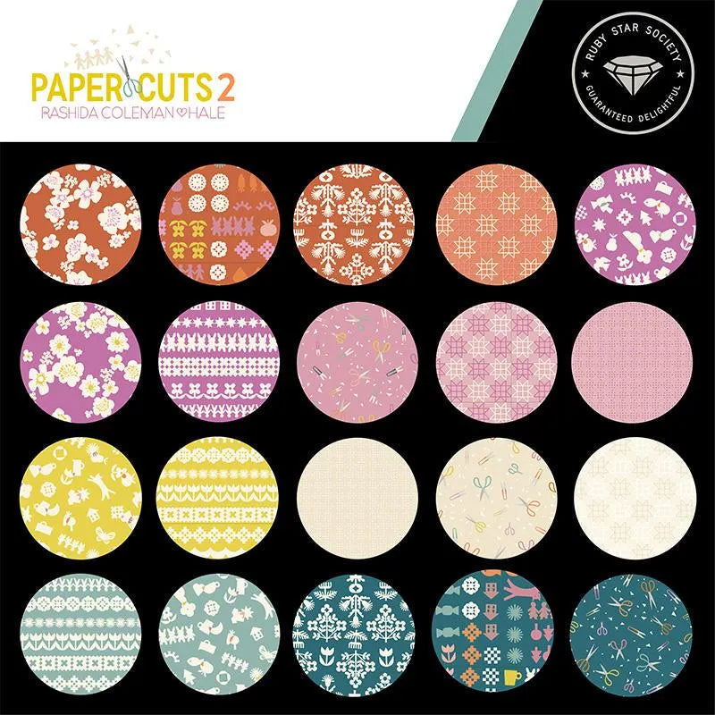 Paper Cuts 2 Mini Charm Pack- 42 PCS