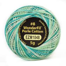 Wonderfil Eleganza Thread- EZM1048 Lakefront: Variegated