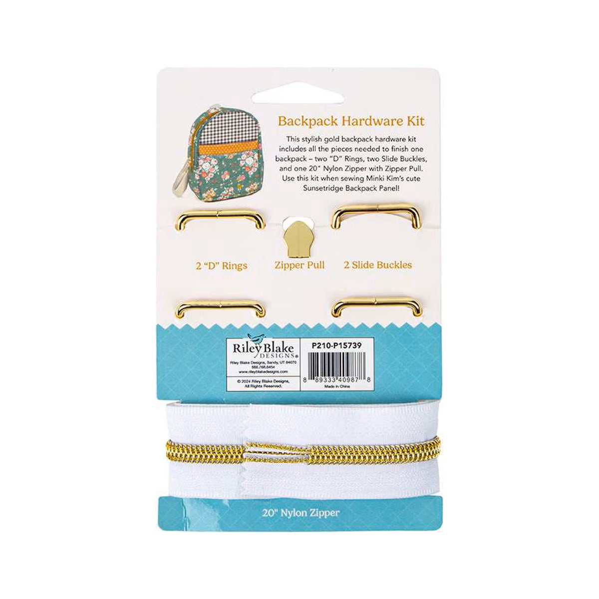 Sunsetridge Backpack Hardware Kit