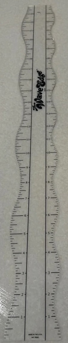 The Wave Edge 24inch Ruler