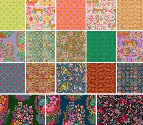 Rhapsody- 18PC Fat Quarter Bundle