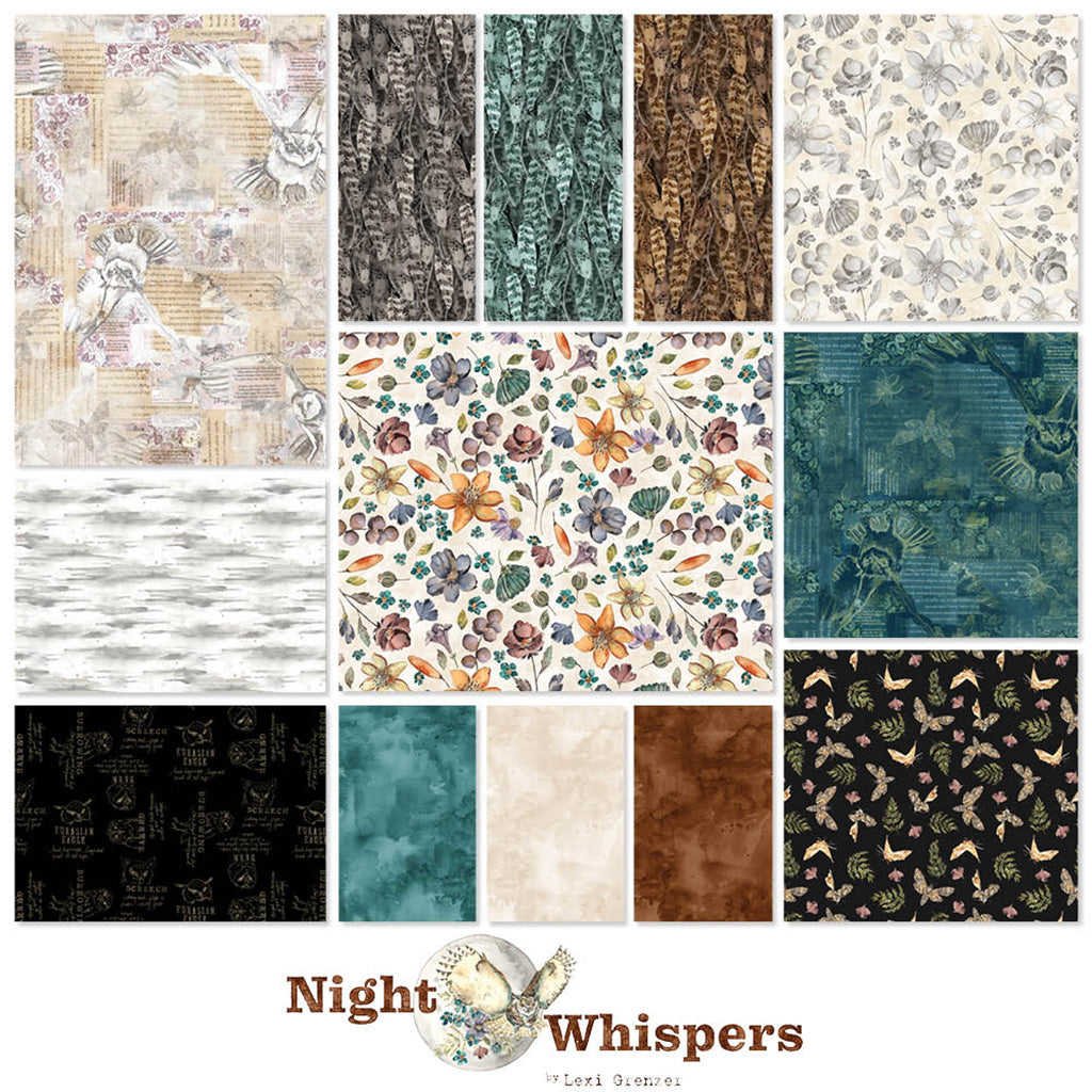 Night Whispers- 10" Layer Cake; 42pc