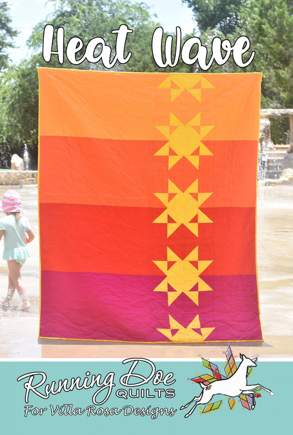 Heat Wave Quilt Pattern (Cardstock)