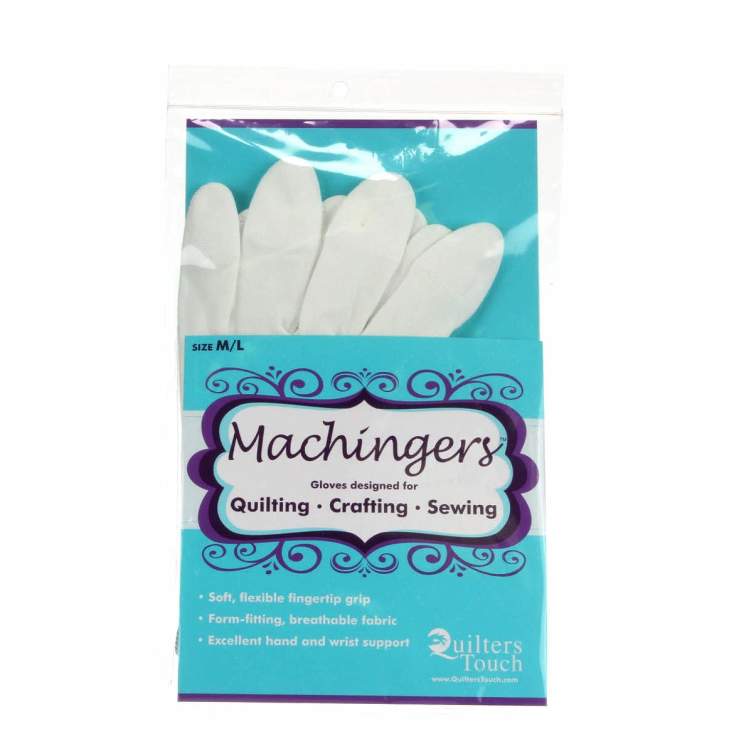Machingers Quilting Gloves: M/L